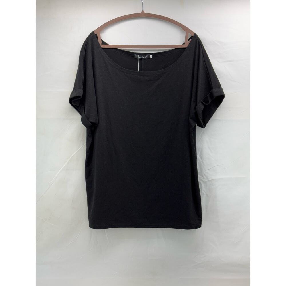 NWT Black Aifer XL t-shirt with cuff sleeves